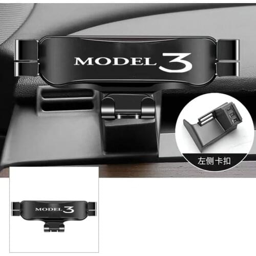 Car Mobile Phone Holder For Tesla Model 3 2016 2017 2018 2019 2020 2021 Air Outlet Mount Bracket Car Accessories