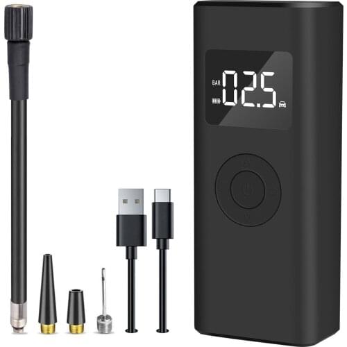 Car Electrical Air Pump Portable Power Bank Tire Inflatable Pump Inflator Air Compressor Pump For Car Motorcycle Bicycle Ball