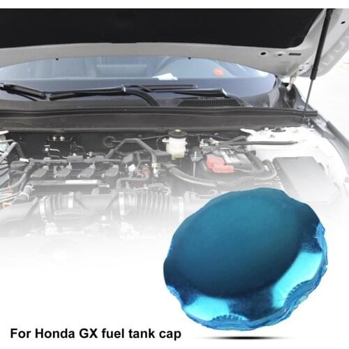 Car Modified Fuel Cap Replacement Auto Part Aluminum Alloy Car Fuel Tank Cover for Honda GX120 GX160 GX200 GX340 GX390 152F 168F