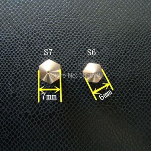 Free shipping 3D printer Makerbot nozzle Inter diameter0.5mm brass