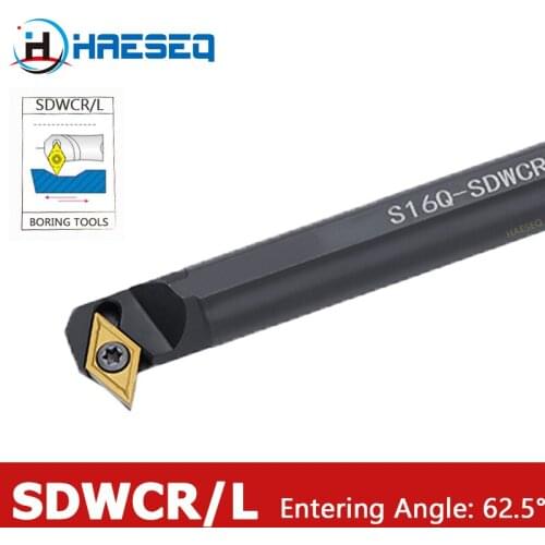 Lathe Boring Tool Bar S16Q S20R S25S SDWCR11 with DCMT11T304 Insert Blades for CNC Lathe Metal Turning Machine