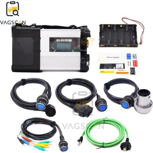 FOR MB STAR C5 Diagnostic Tool Best Quality Car Diagnostic FOR MB SD Connect C5 Support Wifi With Software hard disk