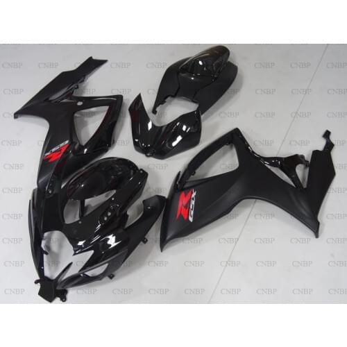 GSXR750 2006 - 2007 K6 Full Body Kits GSX-R750 07 Bodywork GSXR600 07 Black Bodywork