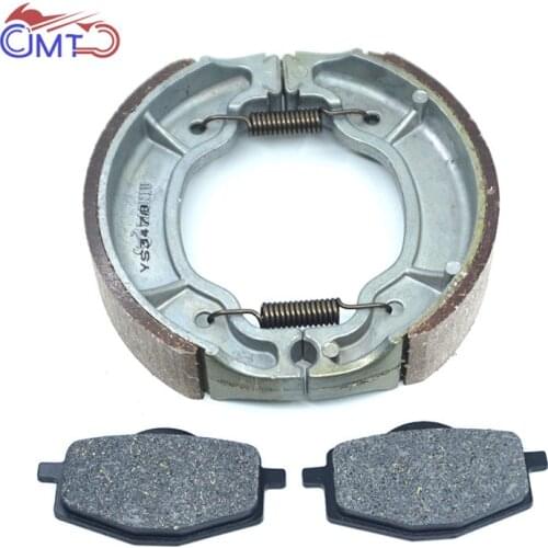 For Yamaha TTR225 TTR 250 1999-2004 XT350 XT 350 1992-2000 RT180 RT 180 1995-1998 Front Rear Brake Pads Shoe Set Kit