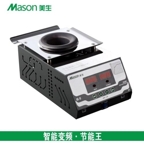 Pure titanium lead-free round tin furnace soldering pot MS-50 MS-80 MS-100