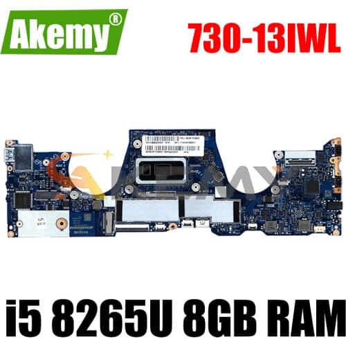 For Lenovo Yoga 730-13IWL laptop motherboard ELZP3 LA-G581P W/ CPU i5 8256U 8GB RAM tested FRU 5B20Z65363 Mainboard