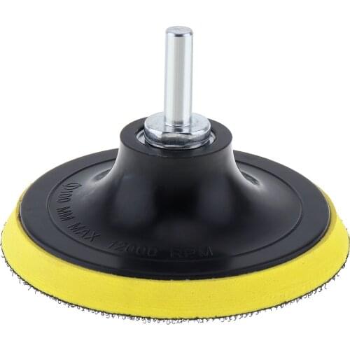 4 Inch Disc Sandpaper Self-adhesive Abrasive Pad Polishing Abrasive Tools Electric Grinder Accessoriess 8mm Shank Dia