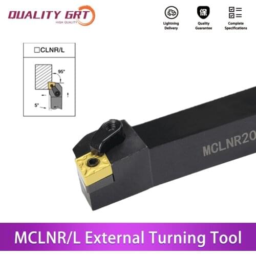 Q.Grt MCLNR1616H12 MCLNR2020K12 MCLNR2525M12 Carbide inserts CNMG turning insert CNC Tool Holder Lathe External Turning Tool