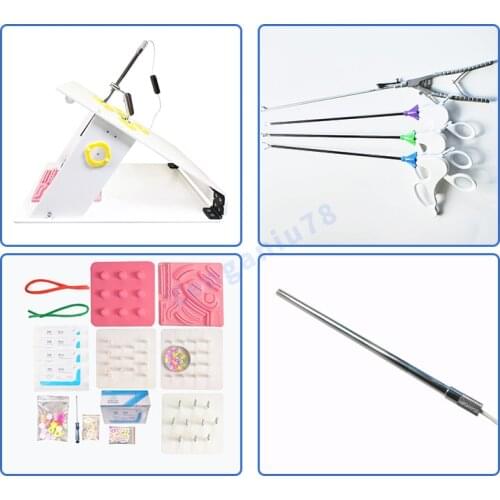 Laparoscopy Laparoscopic Simulator Training Box Needle Holder Simulator For Nurse Medical General Surgery Practice Tools