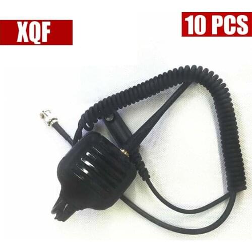 XQF 10PCS Speaker Microphone for Motorola radio GP328 GP340 GP360 GP380 With Antenna
