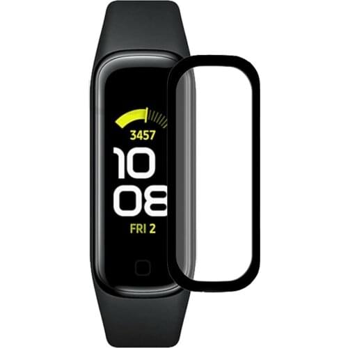 3D Curved Soft Smartband Protective Film Cover For Samsung Galaxy Fit 2 R220 Smart Wristband Fit2 Full Screen Protector Cover