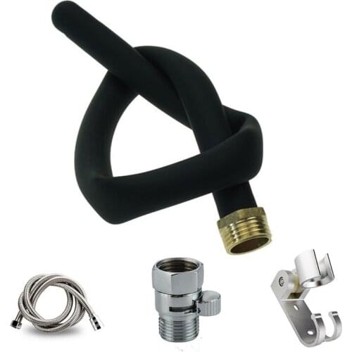 1set Toilet Bidet Portable Travel Silicone Toilet Bidet Shower Buld Ass Cleaner Anus Cleaning Bottle Sex Enema Nozzle