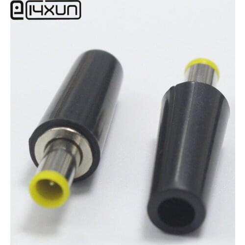 1pcs New Black 5.0*3.0mm DC Power Plug with Tip ABS 5.0mm x 3.0mm Male Plugs Connector DIY Repair Jack Adapter