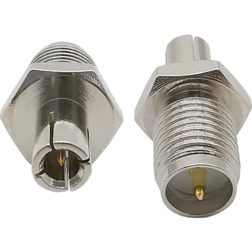 2Pcs/Lot SMA to TS9 Coax Jack Connector RP SMA-TS9 Coaxial Coax Jack Adapter SMA Male to TS9 Plug connector RP SMA to TS9 Plug