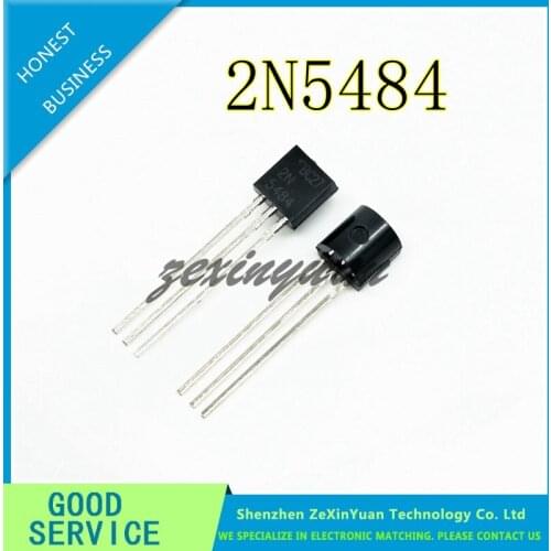 20pcs/lot ELectronic 2N5484 IC AMP RF N-CHAN 25V 10MA TO-92