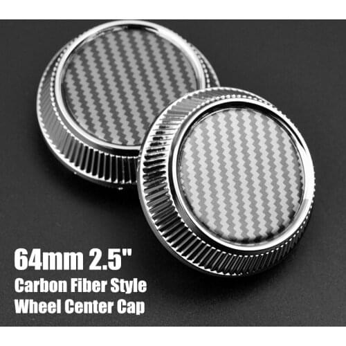 4 pcs 64mm RTX Wheel Center Cap White Diamond Wheel Center Cap Carbon Fiber Style Center Cap Car Styling Accesorries 5314k68