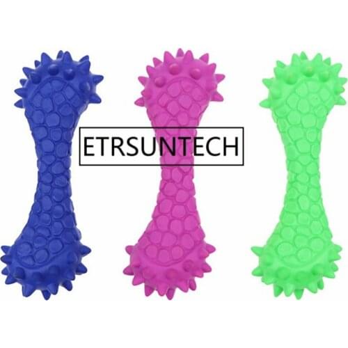 50pcs Toys Dog Chew Toy Bite Toy Interactive Fun Pet Rubber Cleaning Teeth Dog Toys Supplies