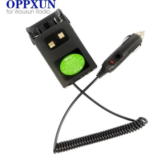 KG-UVD1P 12-24V Car Charger Battery Eliminator for Wouxun kg uv-6d Portable Walkie Talkie Two Way Radio