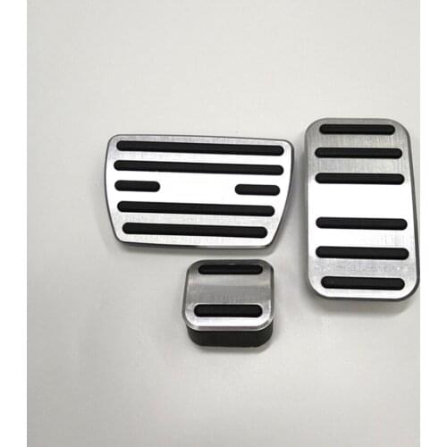 Auto Accessories Aluminium car pedals For Honda Odyssey 2014 2015 2016 2017 Accelerator Pedal Brake Pedal Footrest Pedal