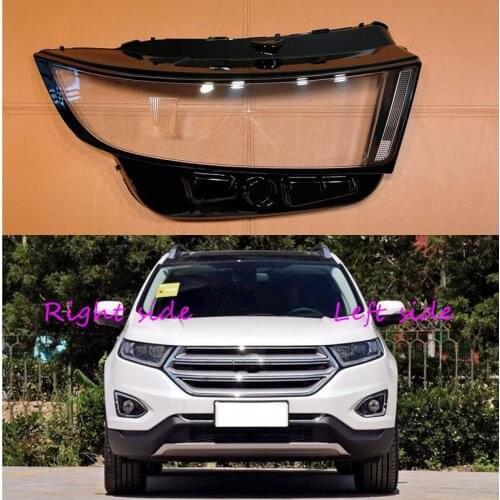 For Ford Edge 2015 2016 2017 2018 Car Headlight cover Headlamp Lens Auto Shell Cover