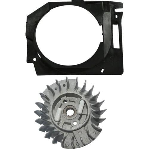 Flywheel Engine Part For Chinese Chainsaw 4500 5200 5800 With Cover New