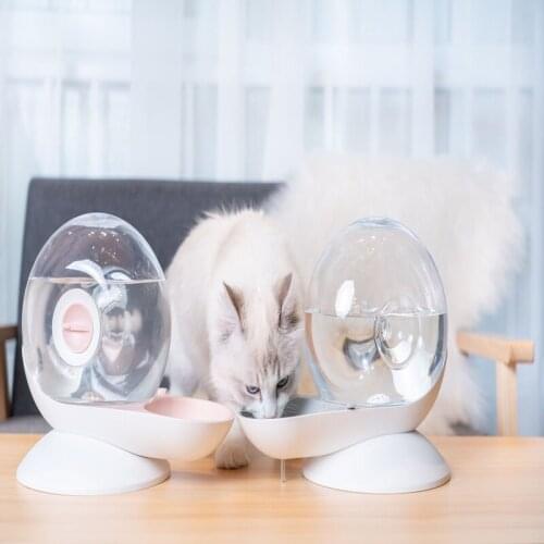 Pet Snail Shape Water Dispenser Dog Cat Drinking Bowls Pet Water Fountain pet water feeder