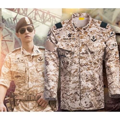 Unisex Camouflage Jackets Military Uniform 2020 News Army Suit Combat Outdoor Combat 2Pcs Tactical Pants Cotton Coat Pocket Set