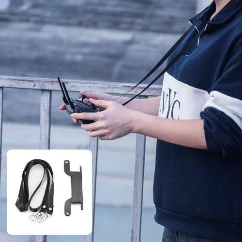 Dual Hook Bracket Buckle Strap Remote Control Lanyard for DJI Mavic Mini Air Mavic 2 Pro Zoom Mavic Pro Spark Transmitter Mount