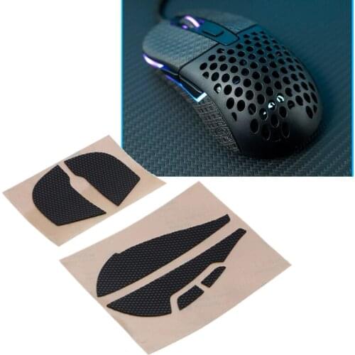 Hotline Games Mouse Grip Tape Side Stickers Sweat Resistant Anti-slip Pads for XTRFY M42 Gaming Mouse