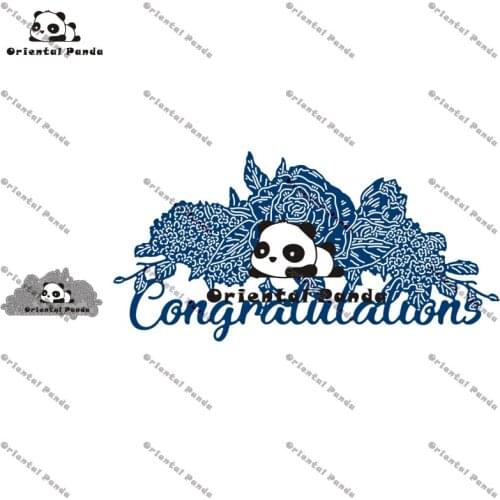 New Dies Beautiful frame Metal congratulations. Dies photo album cutting dies Scrapbooking Stencil stamps and dies metal