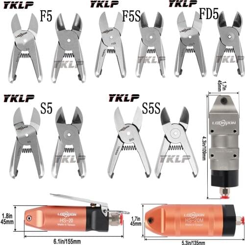 Air Scissors Shears Cutter Head Nipper Pneumatic Crimping Pliers Tool Part for Terminal F5 F5S FD5 S5 S5S HS-20M Body MS-20