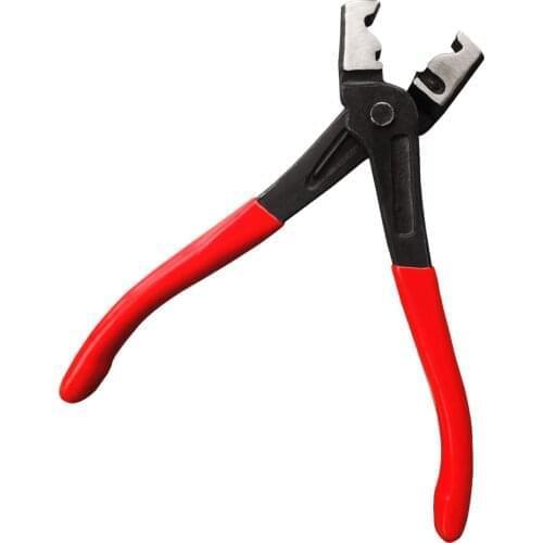 Professional Hose Clamp Pliers Repair Tool Swivel Flat Band for Removal and Installation of Ring-Type or Flat-Band Hose Clamps