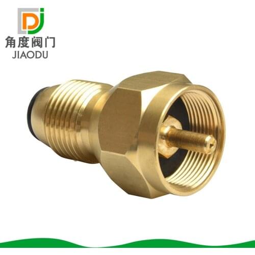 Factory direct sales brass US standard gas cylinder conversion joints cylinder inflatable joints