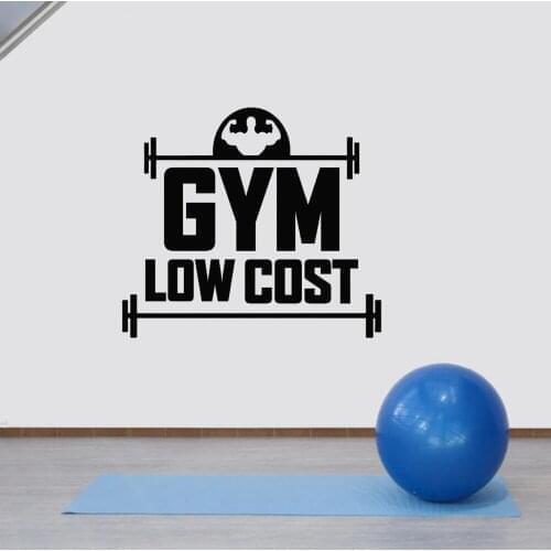 Funny GYM Nursery Wall Stickers Vinyl Art Decals For Kids Room Living Room Home Decor Wall Decoration Murals