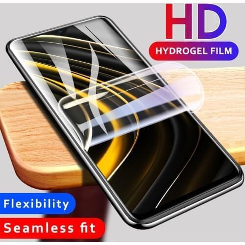 For Xiaomi Poco M3 X3 Tempered Glass Poco X3 NFC Screen Protector Hydraulic Film for Xaomi Poco M3 X 3 NFC Protective Film