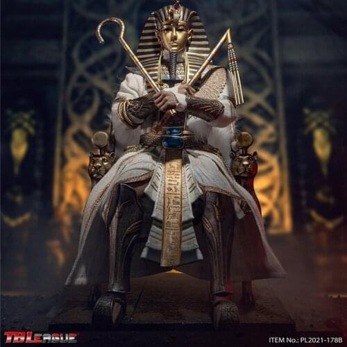 PL2021-178A/B 1/6 Scale Egyptian Pharaoh Tutankhamun Action Figure Collectible Action Figures In Stock