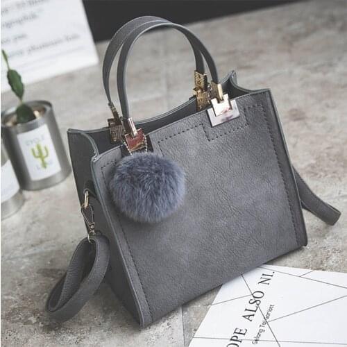 Female shoulder bags for women 2020 New fashion crossbody bag luxury handbags women bags designer travel Hairball bag