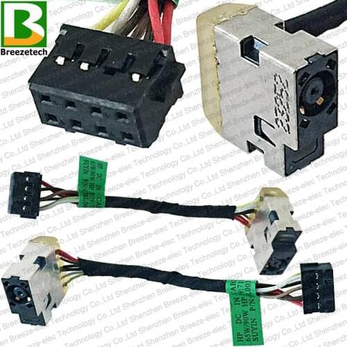 5 pieces DC POWER JACK socket HARNESS SOCKET CABLE connector FOR HP Pavilion 14-F 15-N 15-n222SA 15-n033cl 14-F020US 719319-YD9
