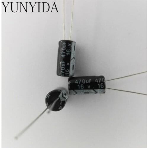 Aluminum electrolytic capacitor 16V 470uf 20PCS