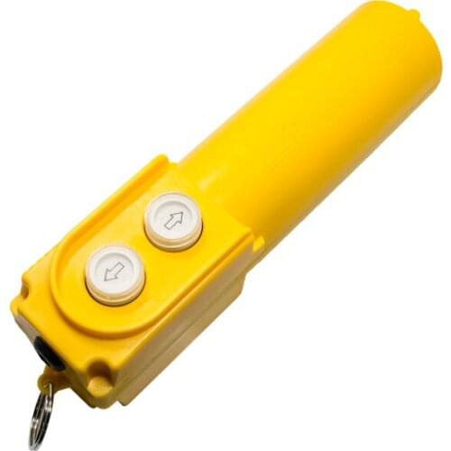 COB-61DR Waterproof Hoist Crane Pendant Control Station Push Botton Emergency Stop Switch UP DOWN
