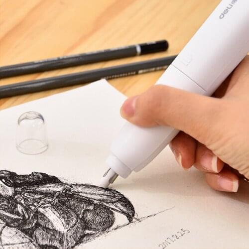 DELI High Light Sketch Eraser 71073 Electric Eraser Professional Drawing Eraser 1PCS