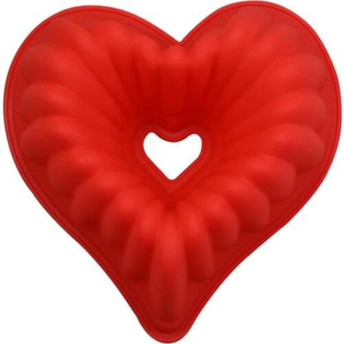 Cake Mold Heart Shape Reusable Hollow Cake Mold DIY Baking Dessert Mousse Cake Baking Tools Art Cake Baking Tray Tool Model