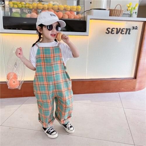 ISSMMY Summer Overalls For Girls