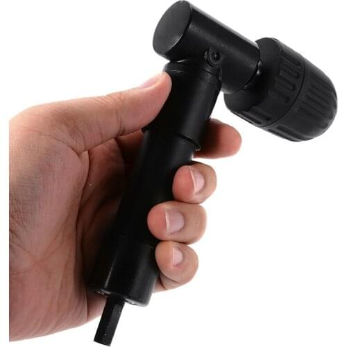 New 3/8" Right Angle 90 Degree Cordless Drill Attachment With Keyless Chuck