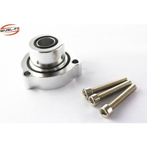 -New Racing Auto Blow Off Valve (BOV) Adaptor for Audi A1 A3 Q5 1.8T 2.0T color silver