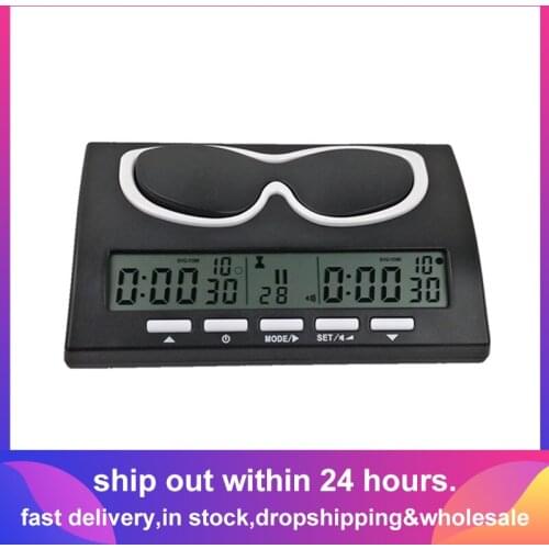 Chess Clock Multifuctional Portable Digital board competition Count Up Down Chess games Professional Electronic Alarm timer