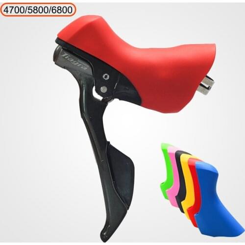 Road Bike Shifters Silicone cover is suitable for SHIMANO ST-4700/5800/6800 Manual Transmission Protector Sleeve