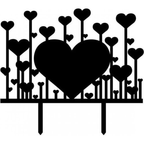 Wedding Cake Decoration Table Deco Acrylic Love Cake Topper