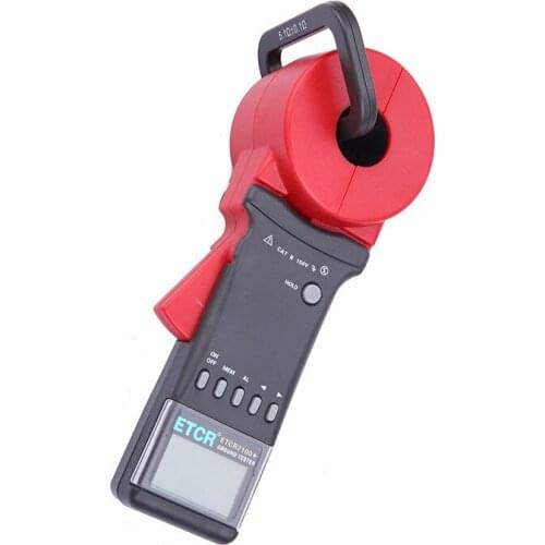 ETCR2100A + Clamp Ground Resistance Tester Digital Display Ground Resistance Tester