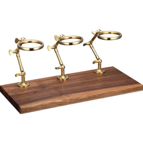 V60 Coffee Hand Drip Rack for Pour Over Coffee Filters Triple Efficiency Coffee Dripper Stand Kitchen accessories L